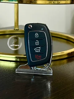 قاب ریموت سانتافه چهار دکمه