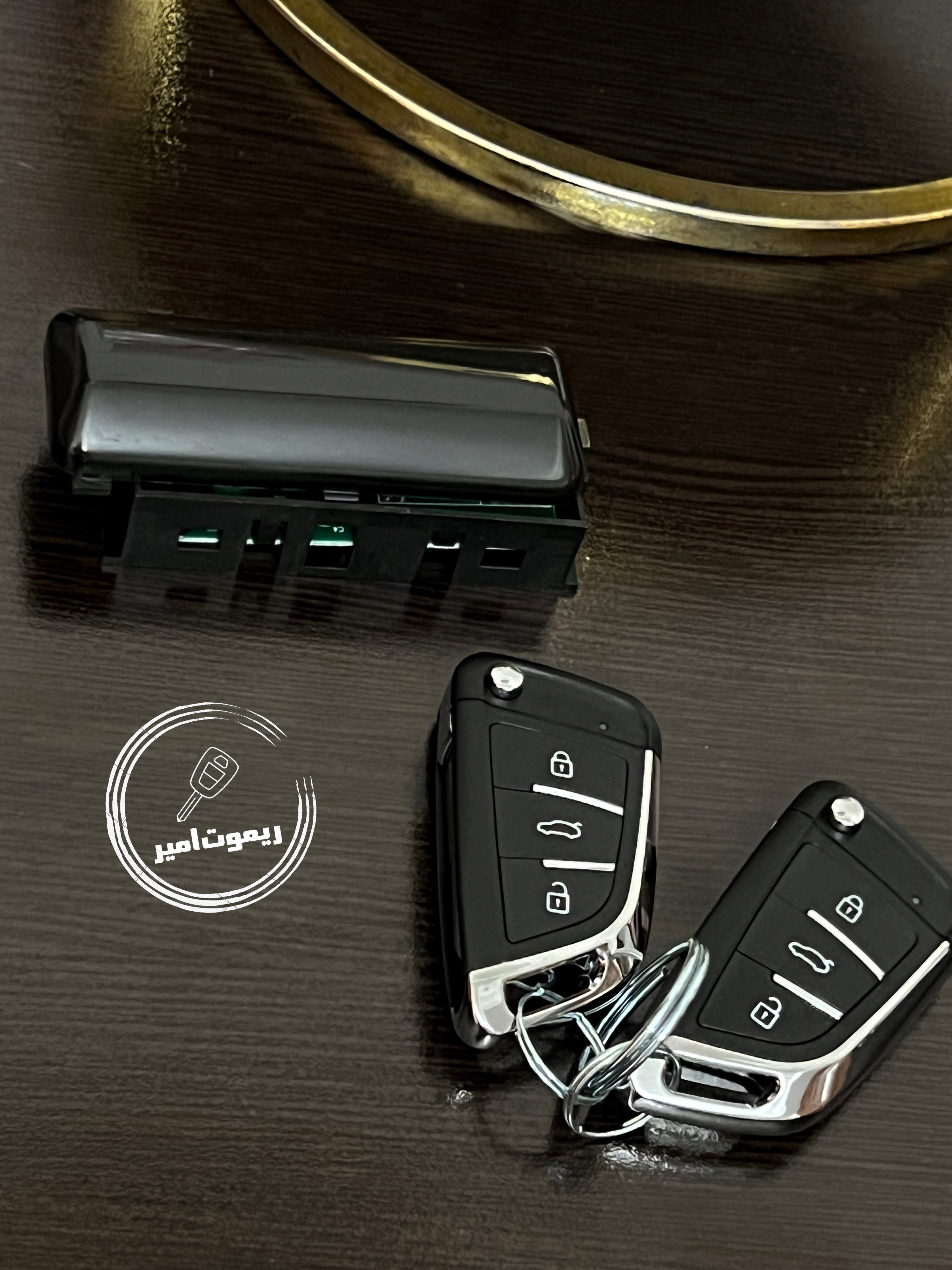 کیت ریموت سمند طرح kd شرکت نصیر لوازم